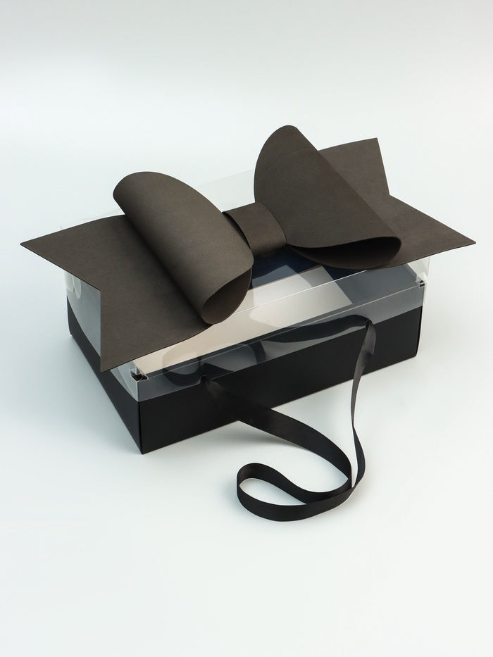 Caja Moño Negro - 35x21x16.5cm - COD 642301