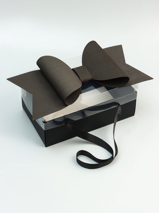 Caja Moño Negro - 35x21x16.5cm