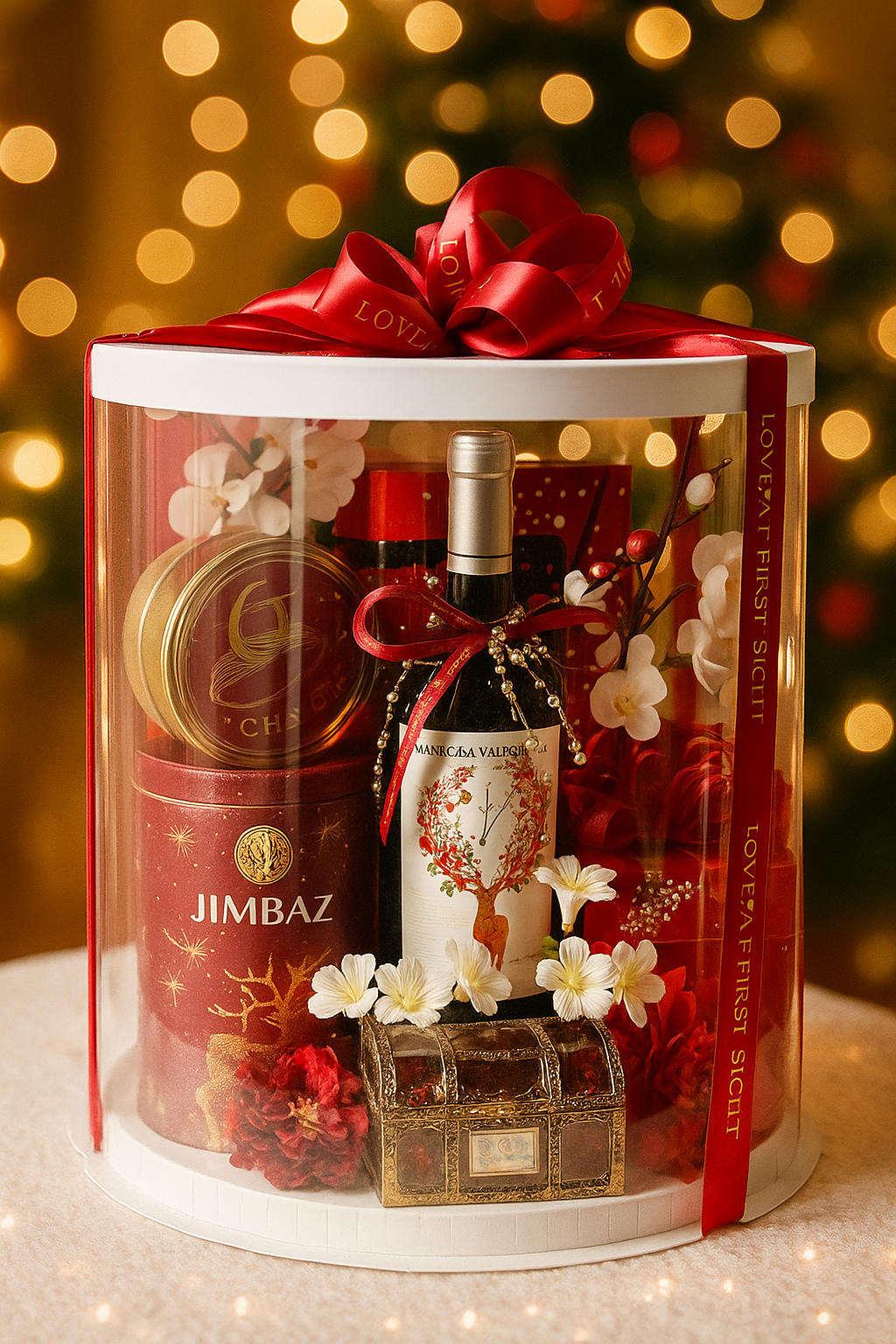 REDONDA 26x26x32cm TRANSPARENTE - COD 642305