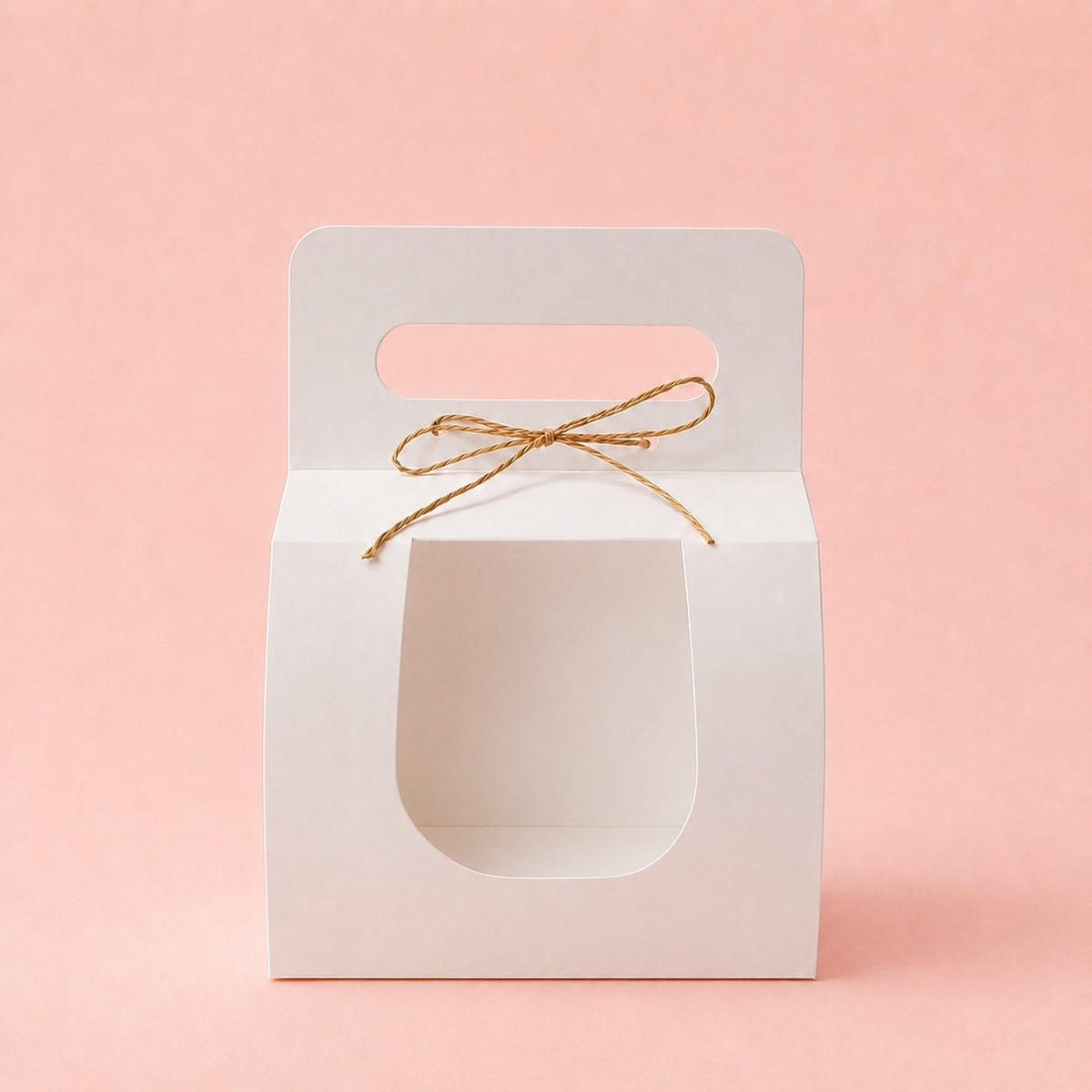 BOLSA PARA TAZA  BLANCO 17.5X11.5X9CM