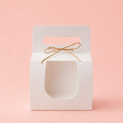 BOLSA PARA TAZA  BLANCO 17.5X11.5X9CM