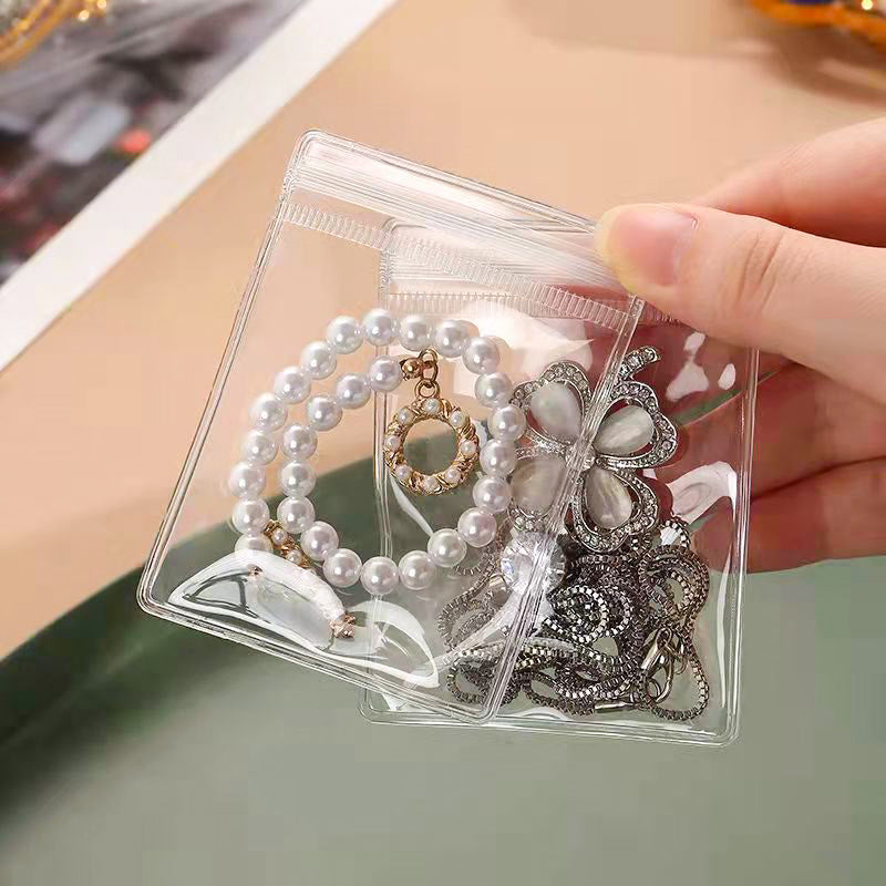 Bolsitas transparentes con cierre para joyas – 5X7CM (CONT. 20 UND)