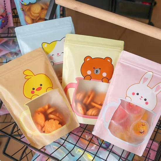 BOLSA DOYPACK POLLITO 13X18+6CM (CONT. 10 UND.) - DP.K4