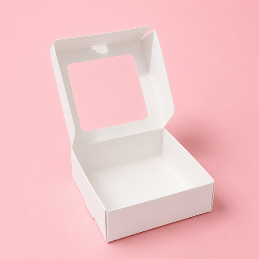 CAJA 11X11X4CM CON VISOR - 641329