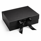 Caja Premium 29x22x10.5cm Negro Despegable