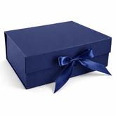 Caja Premium 33x25x12cm Azul Marino Despegable