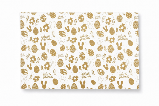 Papel Manteca Pascua 27x40cm (contiene 25 hojas)