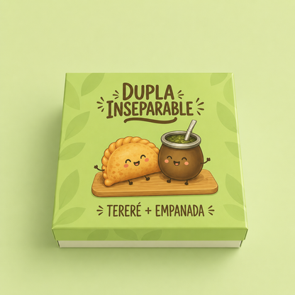 Caja Amistad ´´Dupla inseparable” - 15x15x5cm