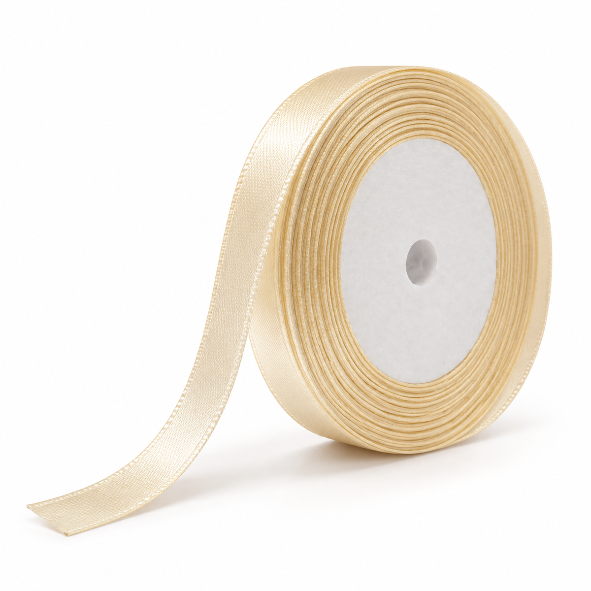 CINTA RASO 1CM X 20 METROS -BEIGE 643726