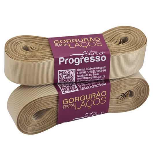 Cinta gross 22mm x 10 metros - Color Beige Osc - 236