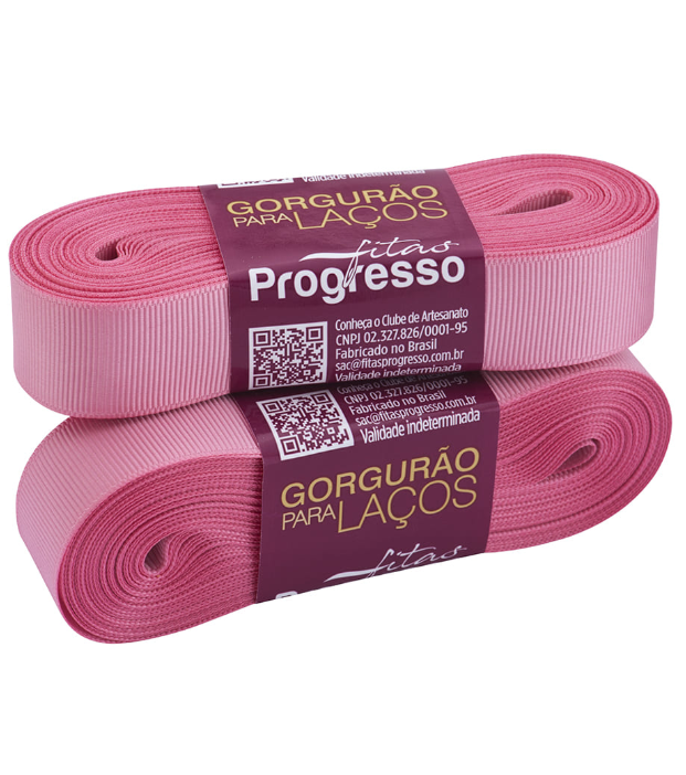 Cinta gross 15mm x 10 metros - Color Rosa Oscuro - 240