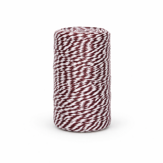 HILO DE ALGODÓN BORDO 2MM x 100 METROS