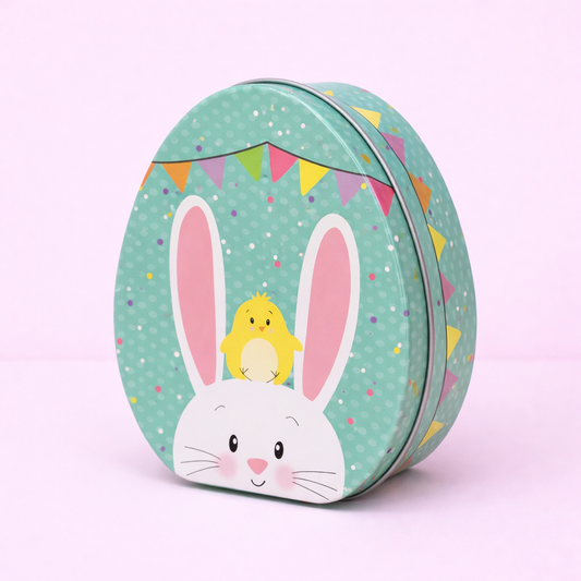 LATA PASCUA CONEJO C/ POLLITO 11.5x9x4.5cm - LT3.P