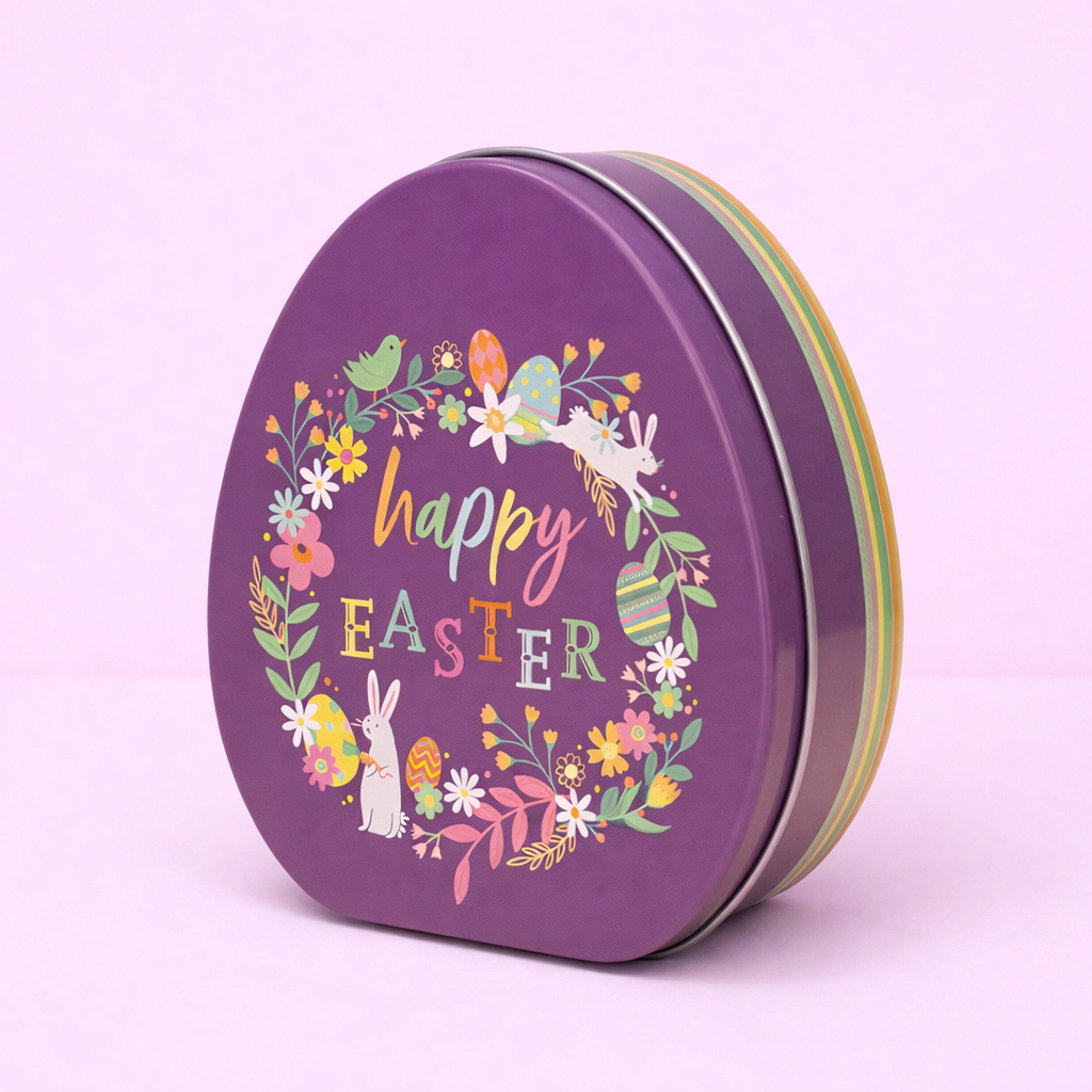 LATA PASCUA CONEJO LILA 11.5x9x4.5cm - LT4.P