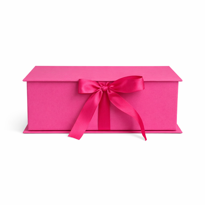 Caja Premium 23x17x7cm Tipo Libro con Cinta frontal