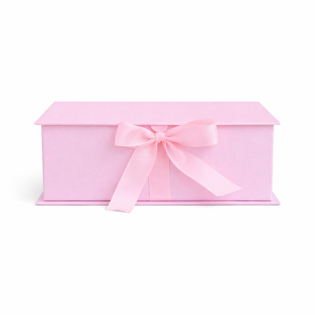 Caja Premium 23x17x7cm Tipo Libro con Cinta frontal