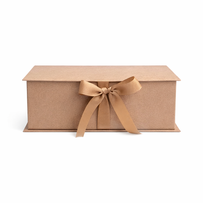 Caja Premium 23x17x7cm Tipo Libro con Cinta frontal