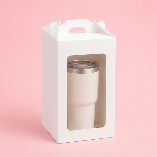 Caja 12x12x22cm con visor - 640632