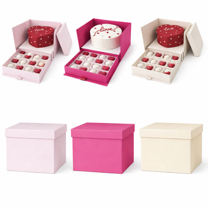 Caja premium 20x20x20cm c/ Gaveta
