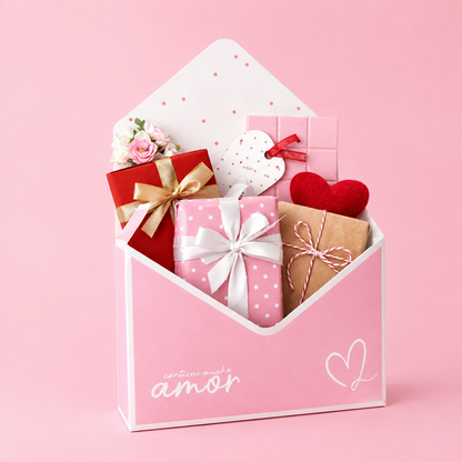 CAJA SOBRE AMOR ROSA 20X7X29CM - 642452