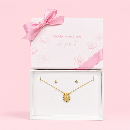 CAJA 12x8.5x3.5cm Hecho con Amor - JOYAS 641432