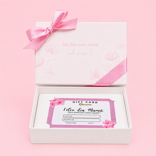 CAJA 12x8.5x3.5cm HECHO CON AMOR - GIFT CARD 641431