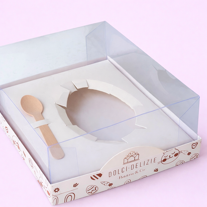 Caja p/ huevo con tu LOGO en base Personalizado desde 100und