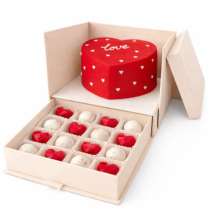 Caja premium 20x20x20cm c/ Gaveta