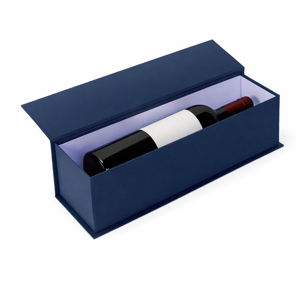 Caja Premium 35x9x9cm Tipo Libro p/ Vino