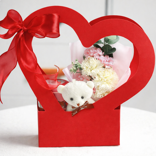 CAJA CORAZÓN ROJO 29X7.5X30CM - CN1.2