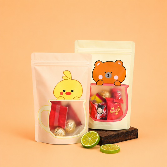 BOLSA DOYPACK POLLITO 13X18+6CM (CONT. 10 UND.) - DP.K4