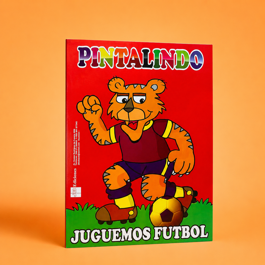 Juguemos Futbol Libro (Grande) Pintalindo
