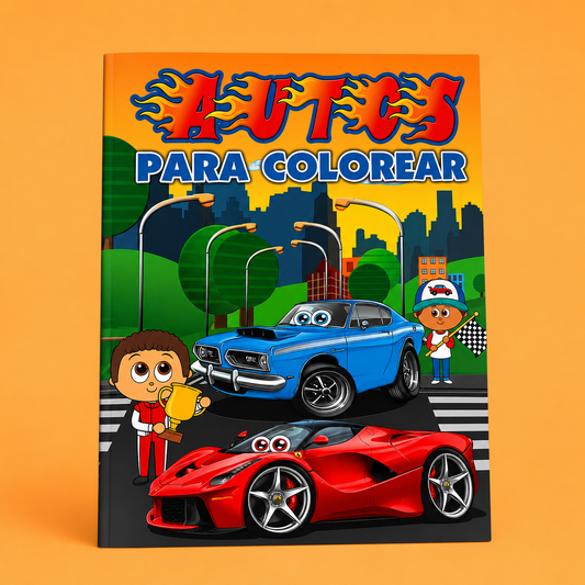 Autos Libros (Grande) Pintalindo