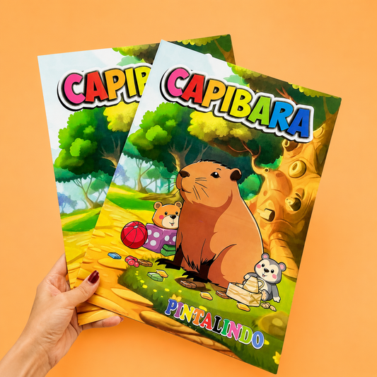 Capibara Libro Grande - Pintalindo