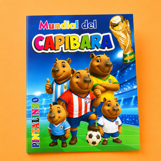 Capibara Mundial Libro Grande - Pintalindo
