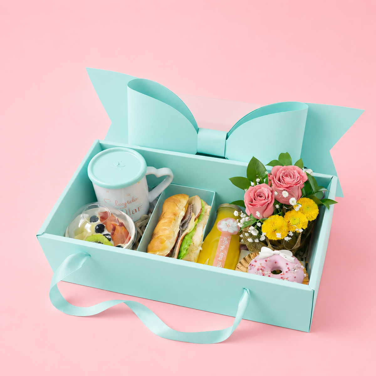 CAJA MOÑO TIFFANY 35X21X16.5CM -TRI3.10