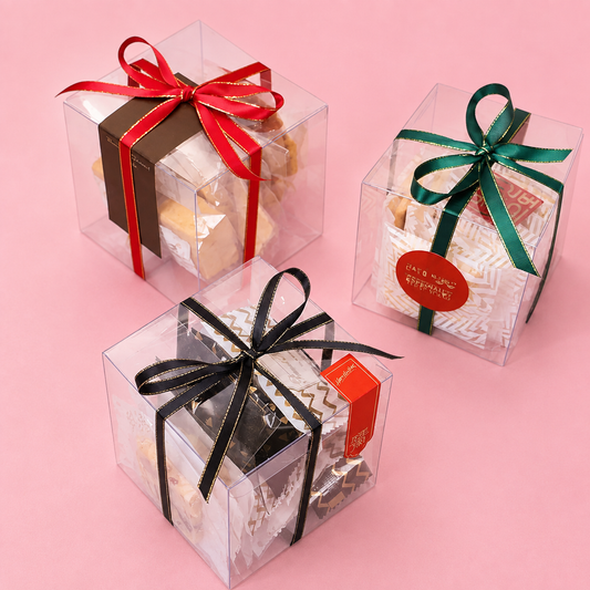 Caja 10x10x10cm Transparente Cubo (Paquete x 10 und) - 641585