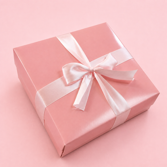 Caja 25x25x10cm Doble Pared Rosa - BX1.PP1