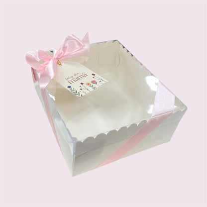 Caja 19.5x16.5x7.5cm con tapa de acetato - VIS2