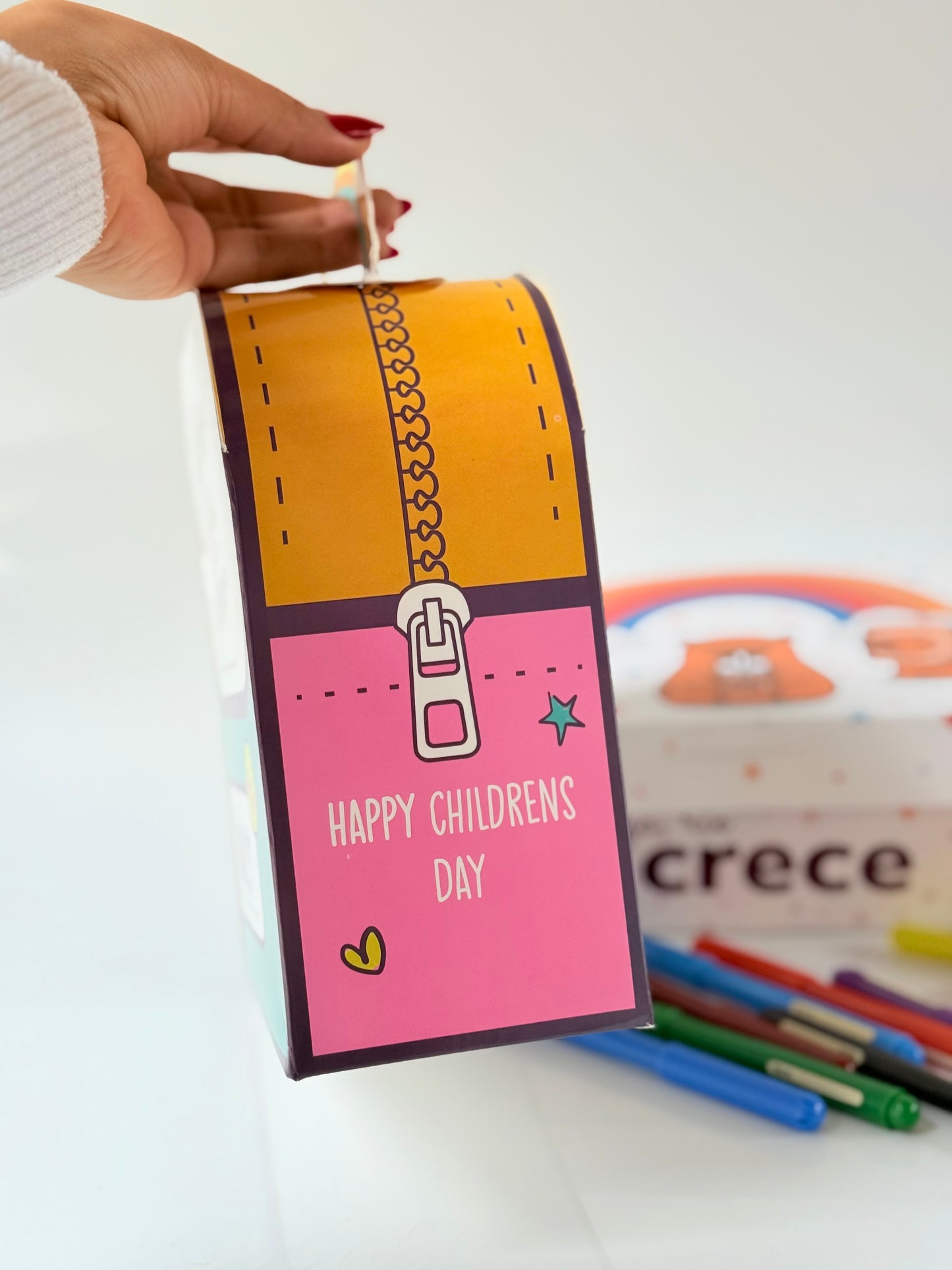 Caja tipo Mochila Niños- 18x8.5x19cm