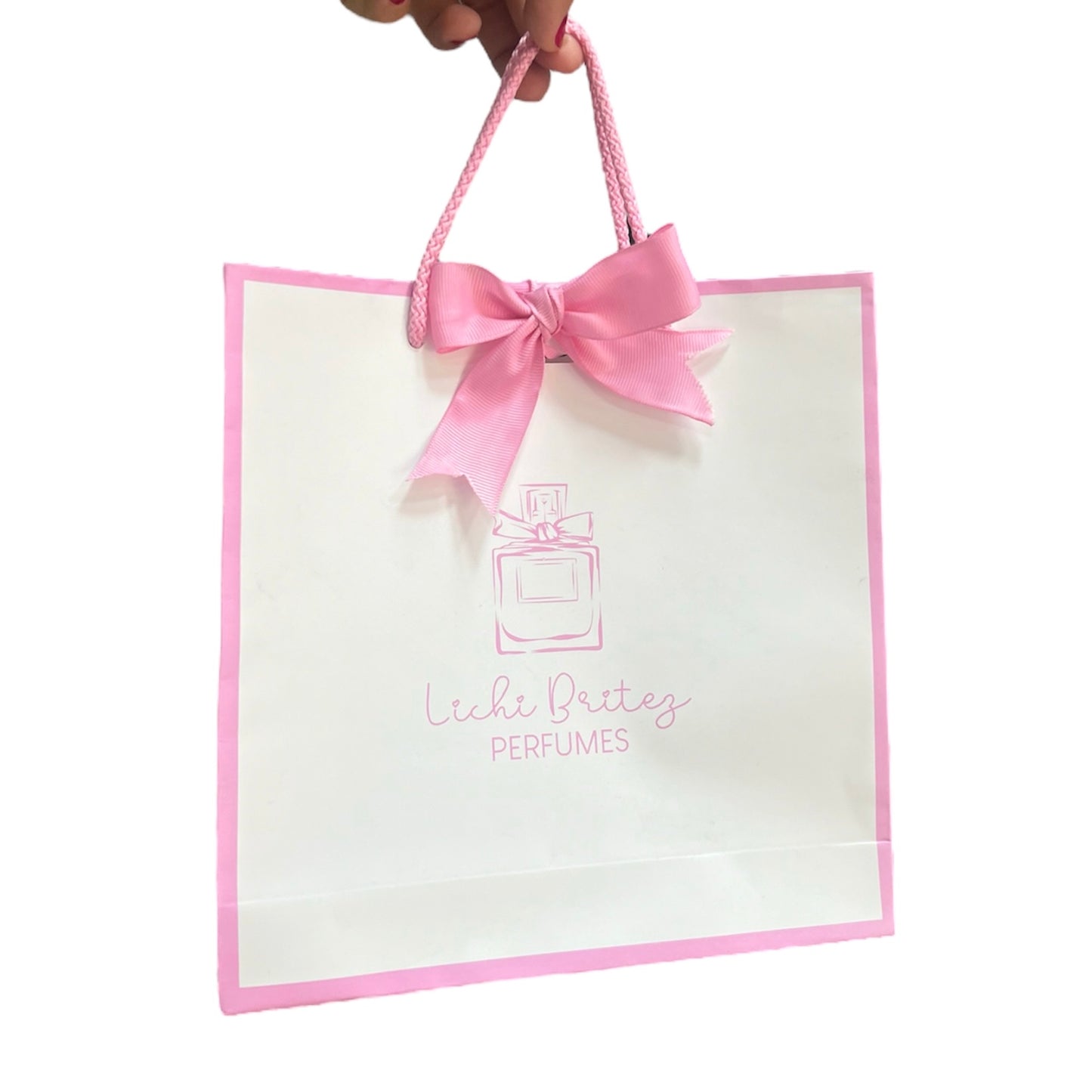 Bolsa Personalizada Liz Perfumería - 21x6x21cm