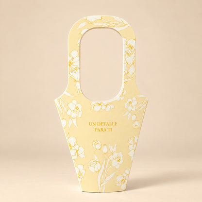 PORTAFLORES AMARILLO 42X23CM - 639665