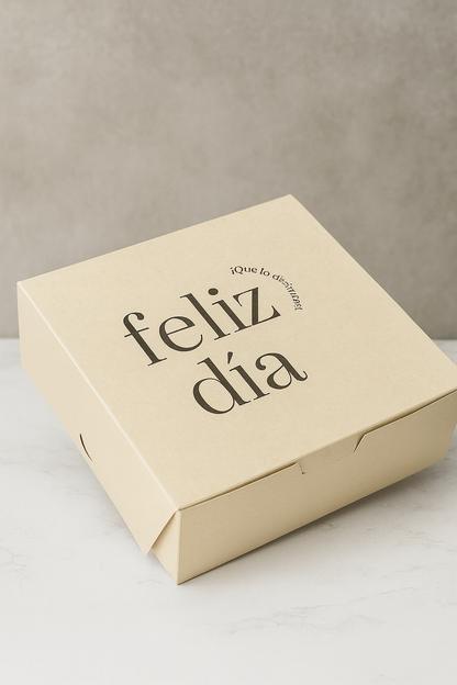 Caja 22x22x7cm - Feliz día Ecológico