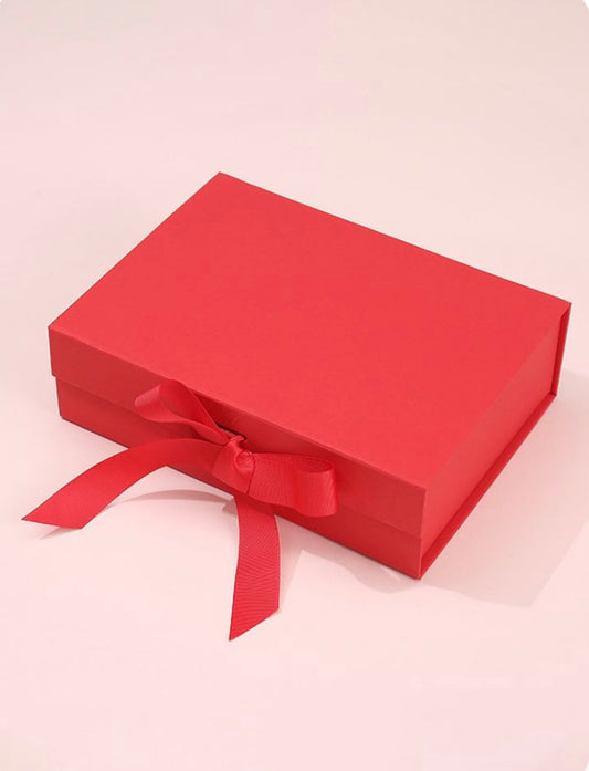 Caja Premium 22.5x16x8.5cm Desplegable Rojo