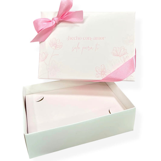 CAJA 12x8.5x3.5cm P/ GIFT CARD “HECHO CON AMOR”