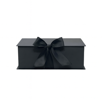 Caja Premium 30x20x10cm Negro - Tipo Libro