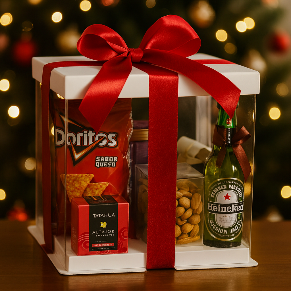 CAJA 26x26x24cm TRANSPARENTE - COD 640739