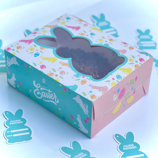 CUP6 - Caja p/ Huevo de Pascua Diseño - Soporte a elección