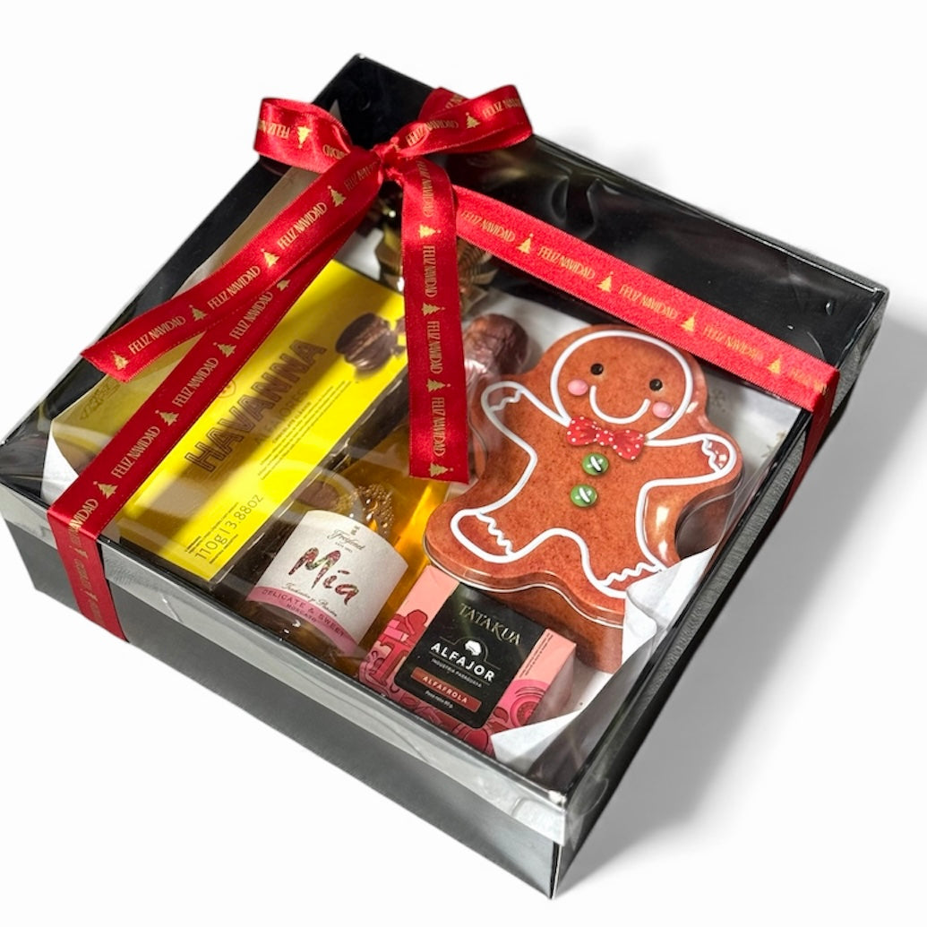 CAJA 25x25x10cm DOBLE PARED NEGRO + TAPA DE ACETATO - COD 64239