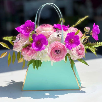BOLSA COREANA CON DORADO 21x10x29cm - CNBAG2